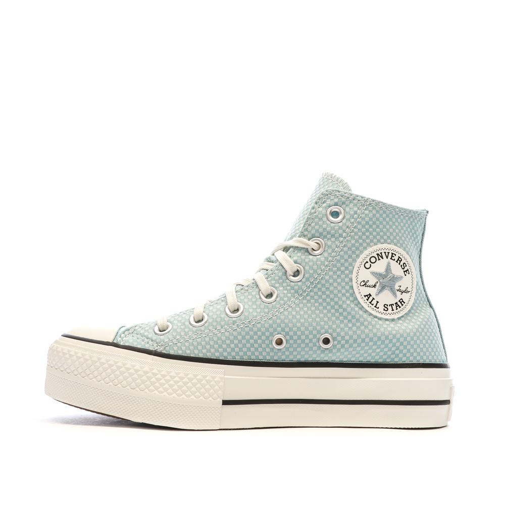 Turquoise Converse Women's Chuck Taylor All Star Lift Infinity Sneakers affordable