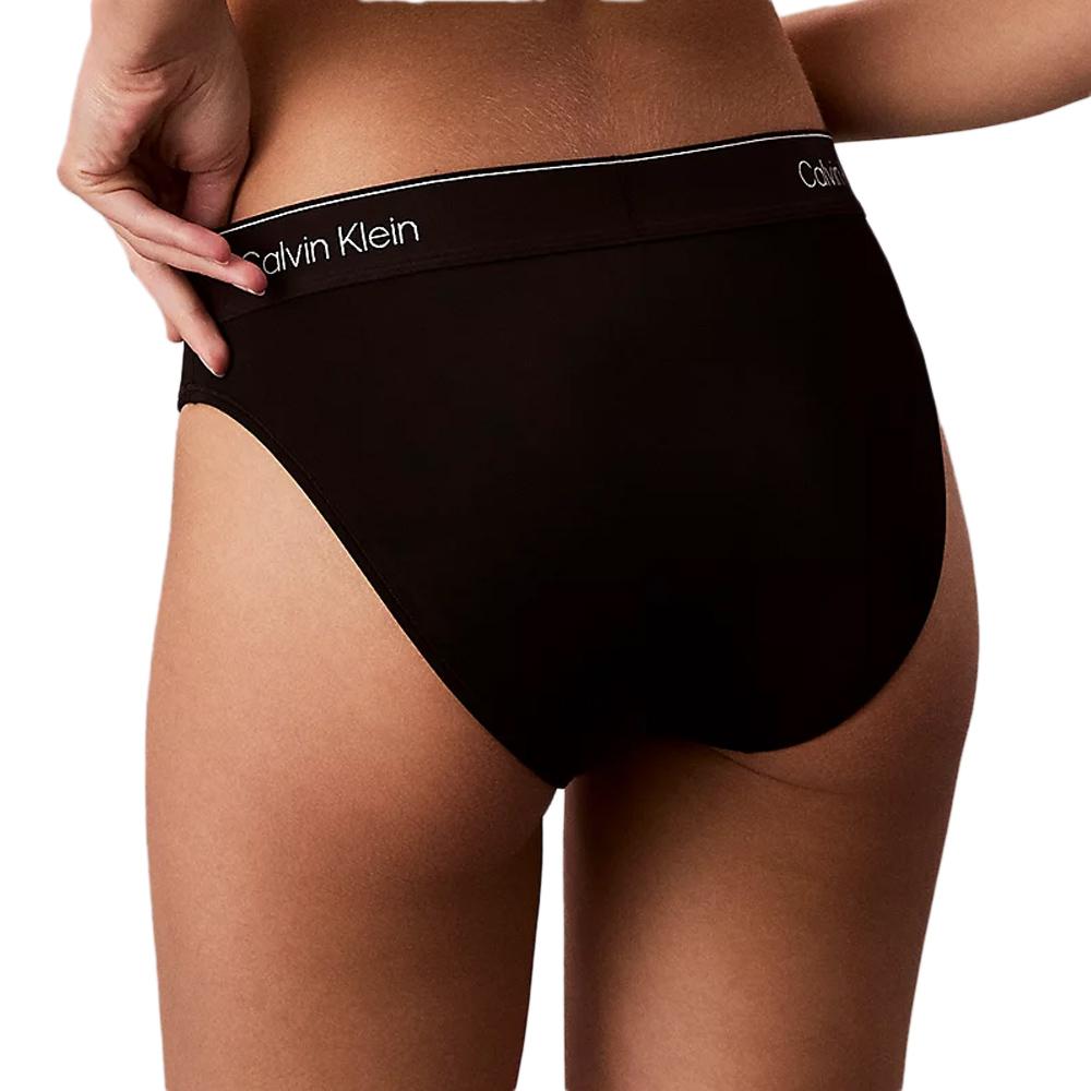 Bademoden-Unterteil Schwarz Calvin Klein Jeans Bikini Ansicht 2