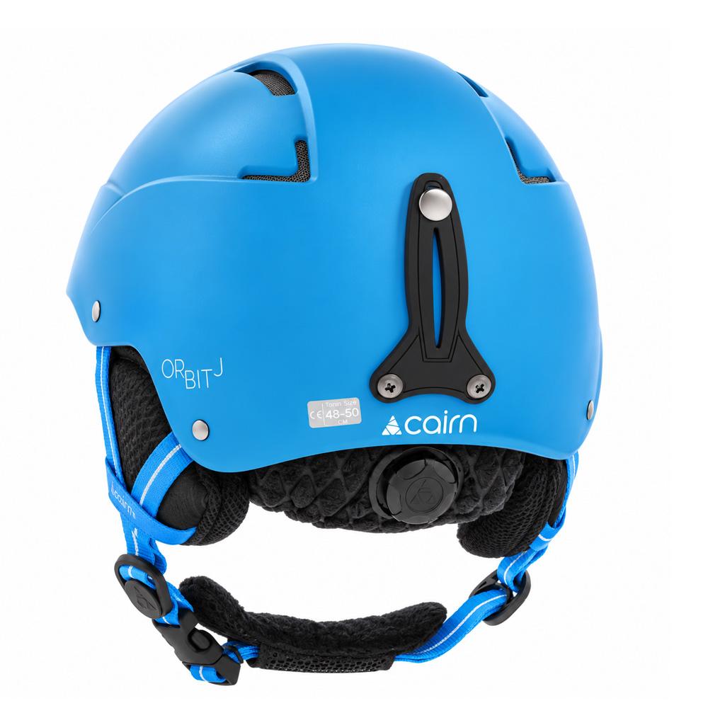 Blauer Junior-Skihelm Cairn Orbit Visor J Ansicht 2