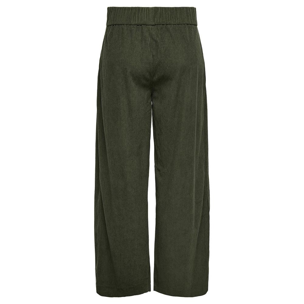 Pantalones de terciopelo verdes para mujer JDY Hope Cord ver 2