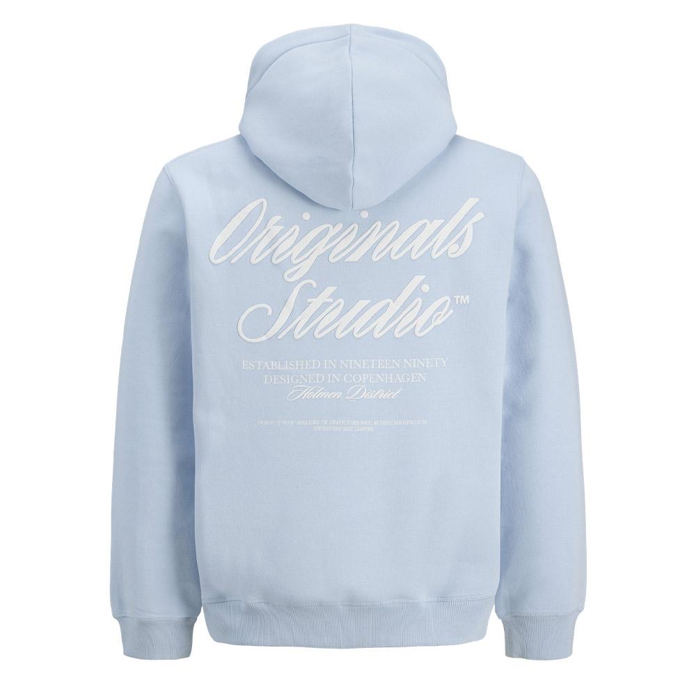 Kapuzenpullover Blau Herren Jack & Jones Typo Ansicht 2