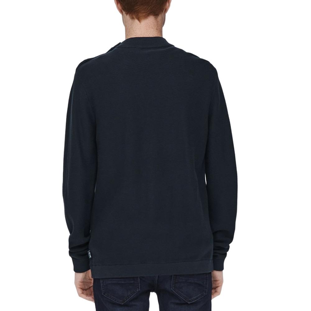 Marineblauer Pullover Herren Only & Sons Walder Ansicht 2