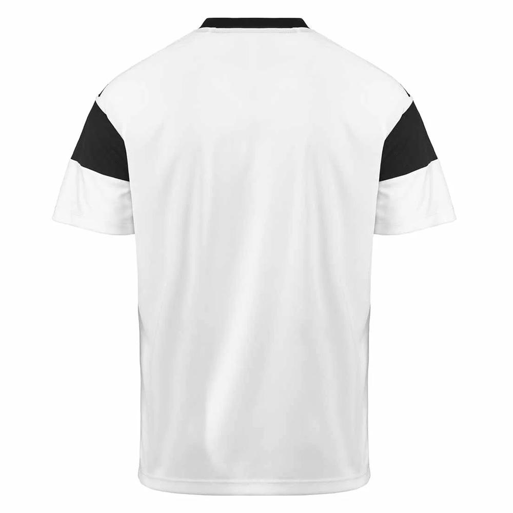 Kappa Dareto Men's Sport T-Shirt White/Black Photo of the Espace des Marques %store% store - view of %key%