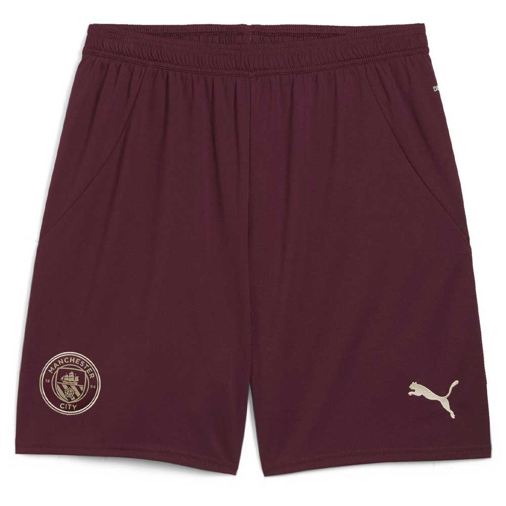 Manchester City Short Bordeaux Homme Puma 2024/25 pas cher