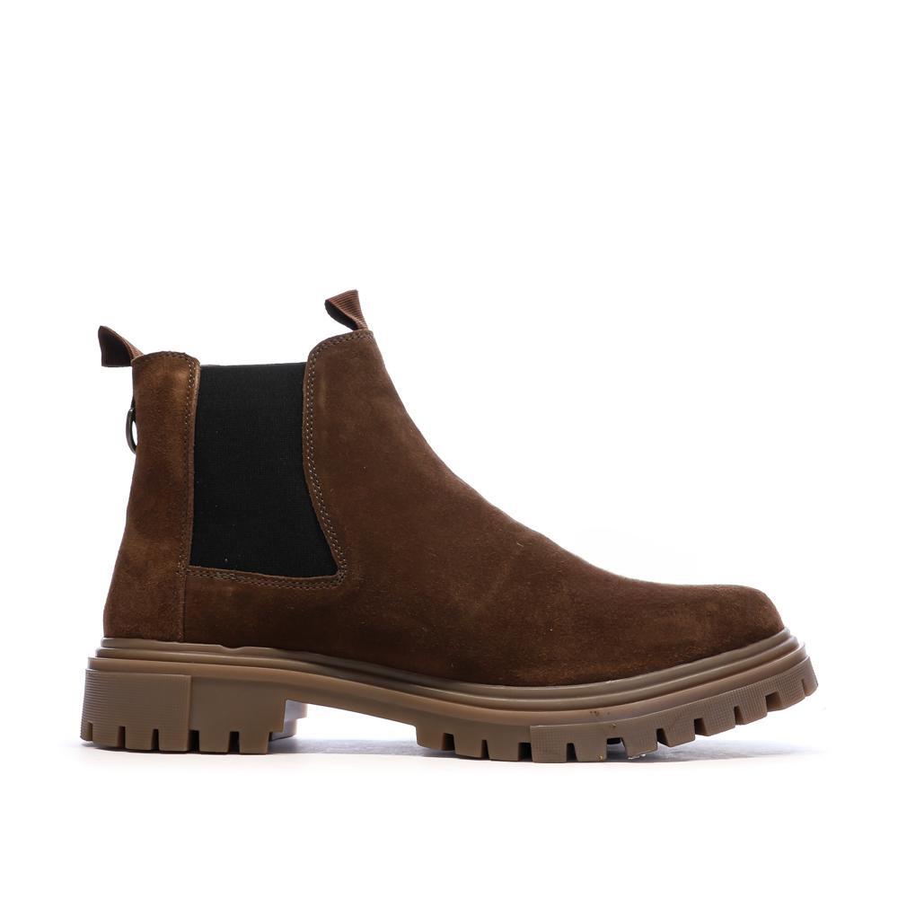 Kaporal Delsea Men’s Brown Ankle Boots Photo of the Espace des Marques %store% store - view of %key%