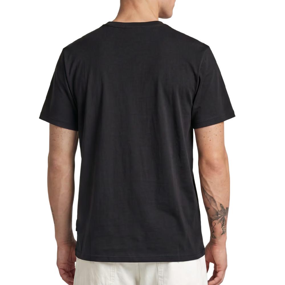 Schwarzes Herren-T-Shirt G-Star RAW Chest Ansicht 2