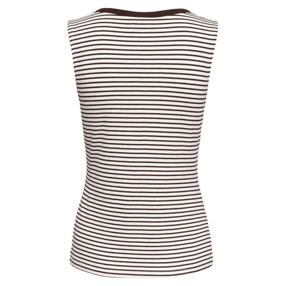 Camiseta sin mangas a rayas negra y blanca para mujer JDY Sissy ver 2