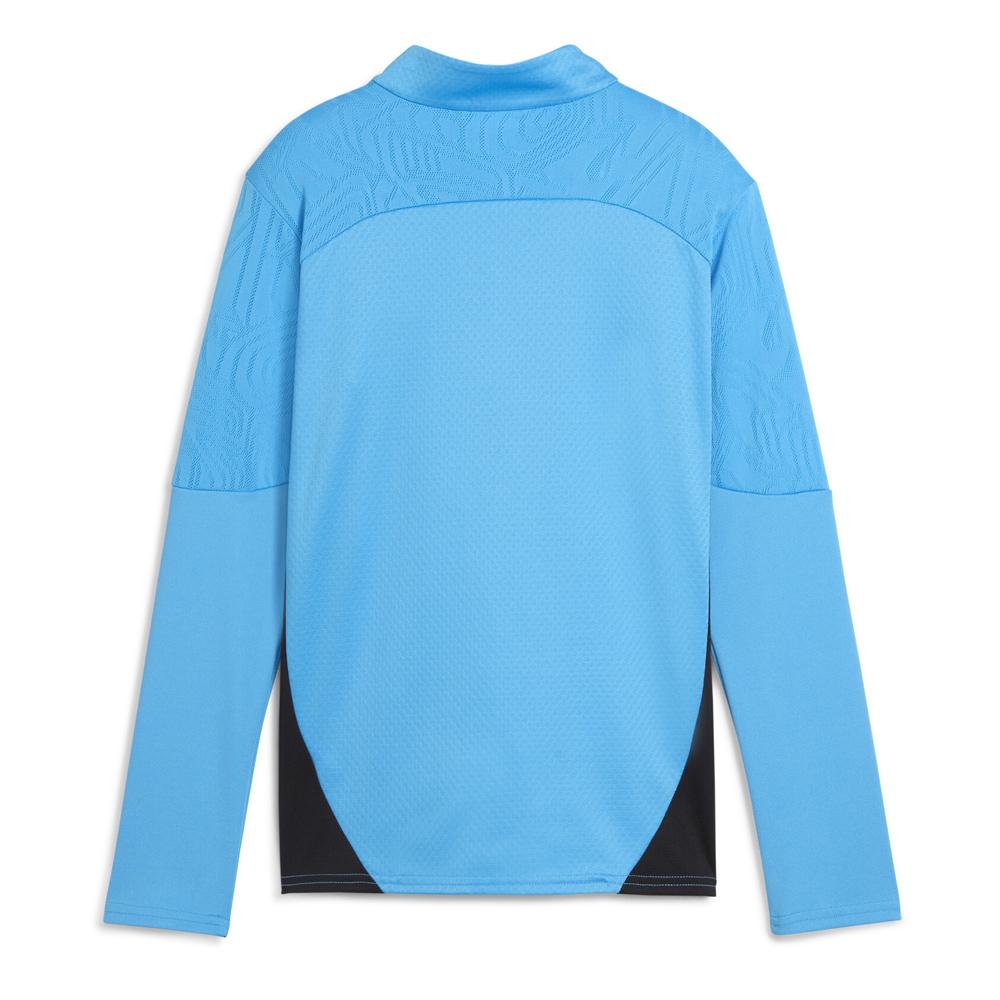 OM Sweat 1/4 Zip Training Blue Junior Puma 2024/2025 Photo of the Espace des Marques %store% store - view of %key%
