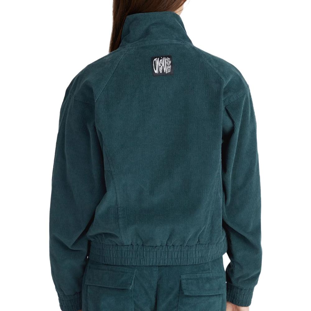 Veste zippée côtelé Bleu canard Femme O'Neill Surf Heroes vue 2