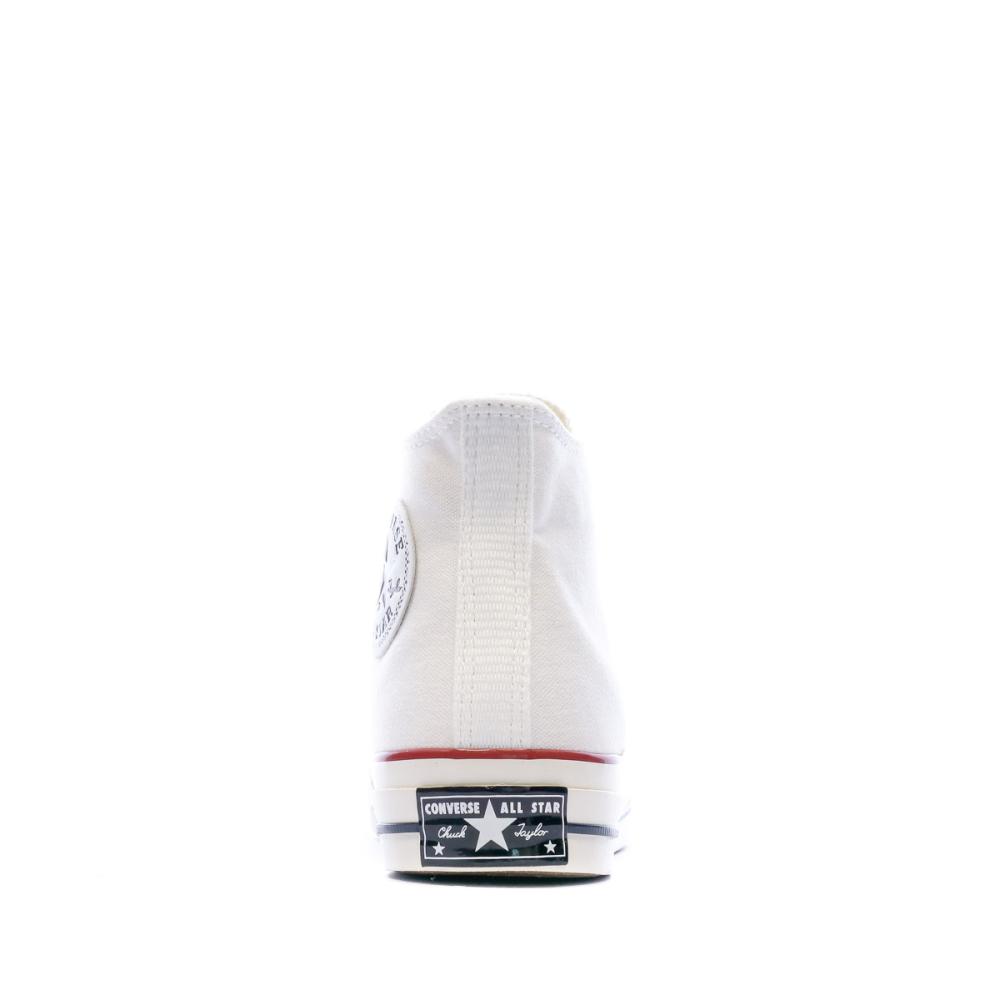 Weiße Sneakers für Männer/Frauen Converse Chuck 70's HI Ansicht 3