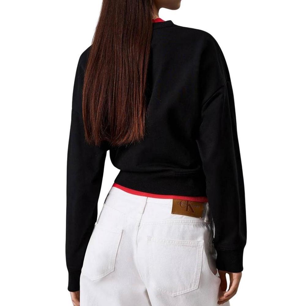 Jersey Negro Mujer Calvin Klein Jeans LV047B234G ver 2