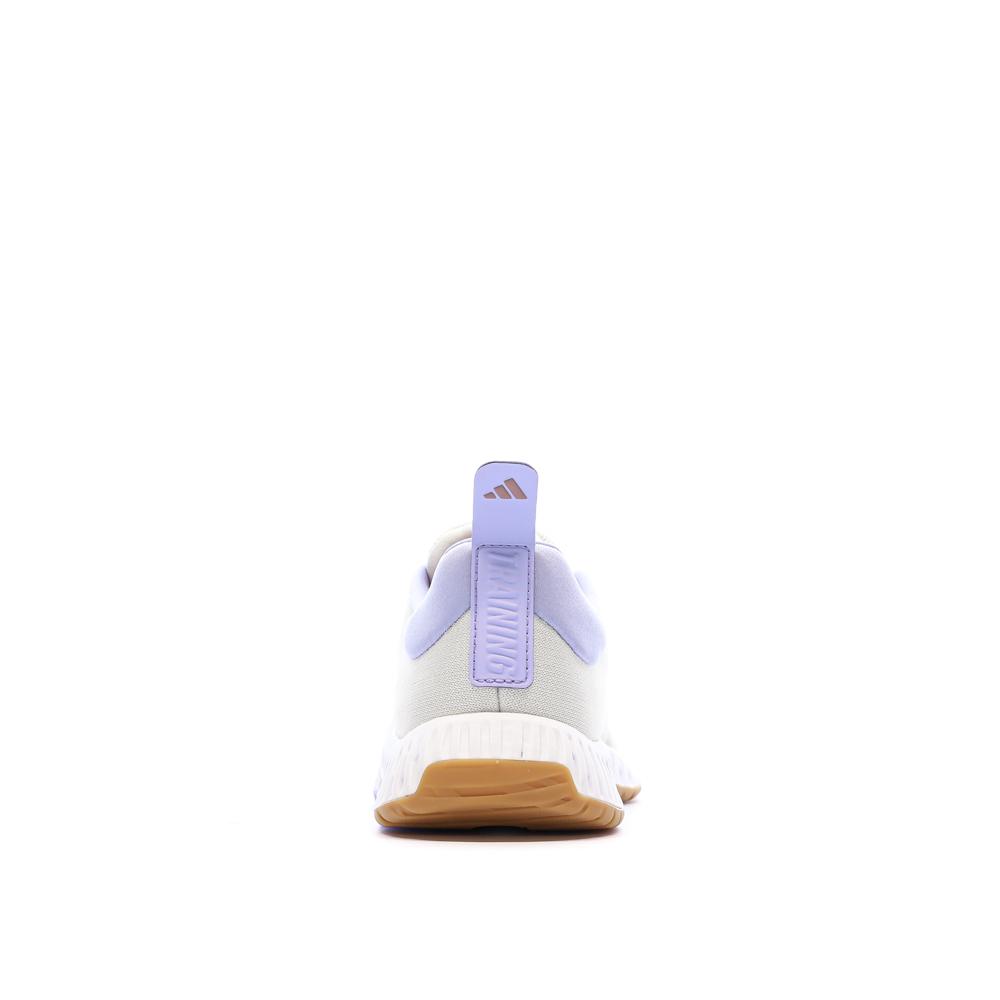 Weiße/beige Damen-Sneaker Adidas Everyset Ansicht 3