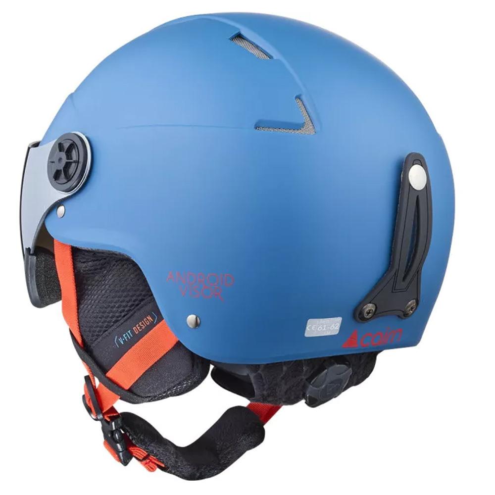 Cairn-Skihelm Blau Herren Cairn Impulse Visor Pacific Fire Ansicht 2