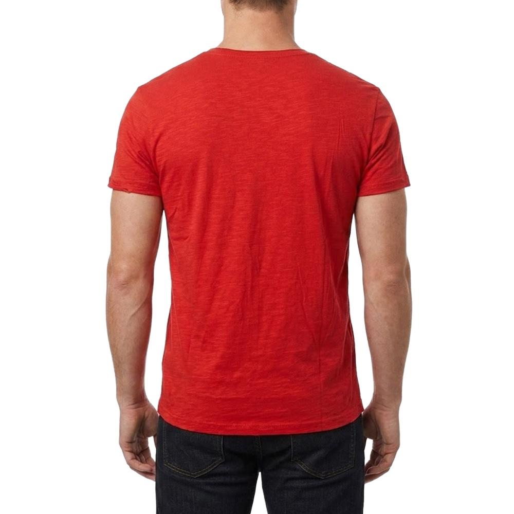 T-shirt Rouge Homme Paname Brothers TAZIO vue 2