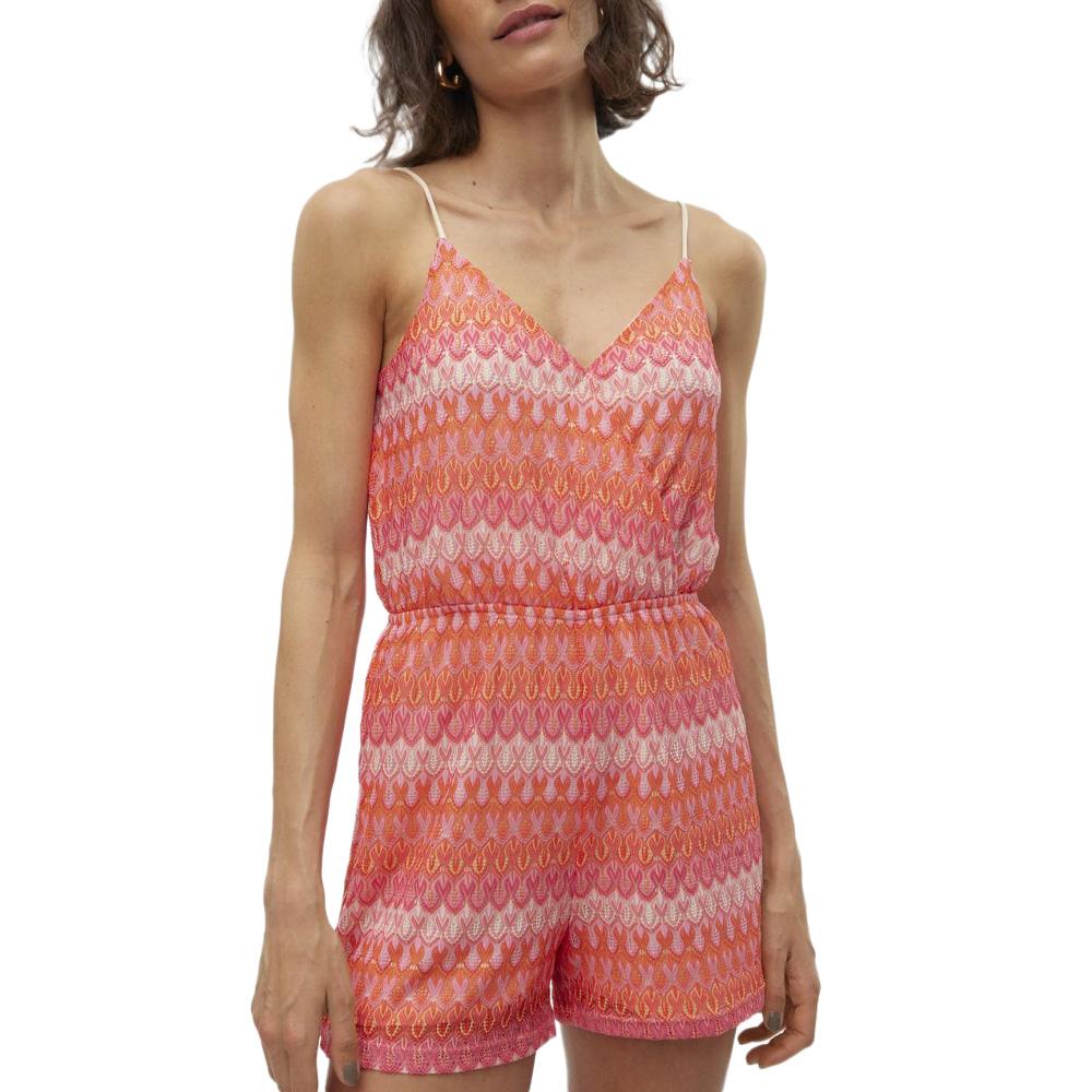 Combi-Shorts Pink/Rot Frau Vero Moda Dicte Singlet günstig