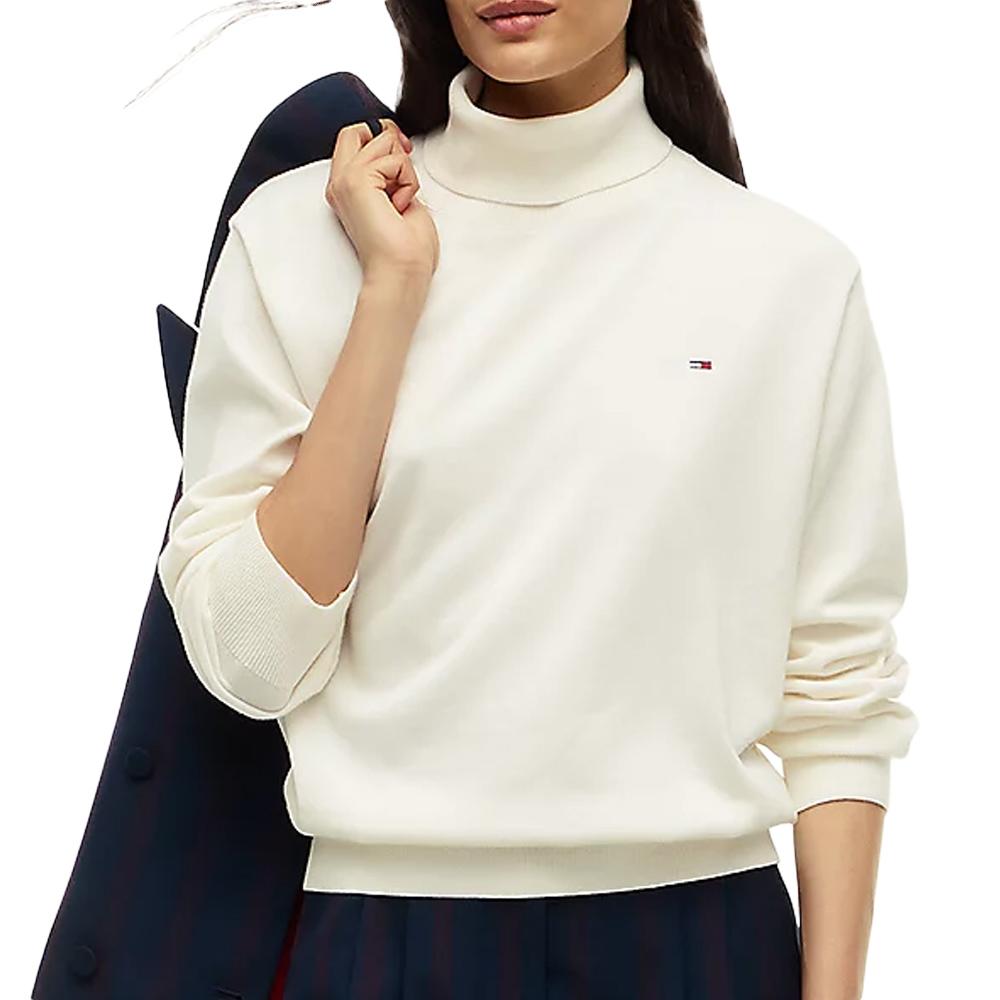 Tommy Hilfiger Essential Off-White Women’s Jumper affordable