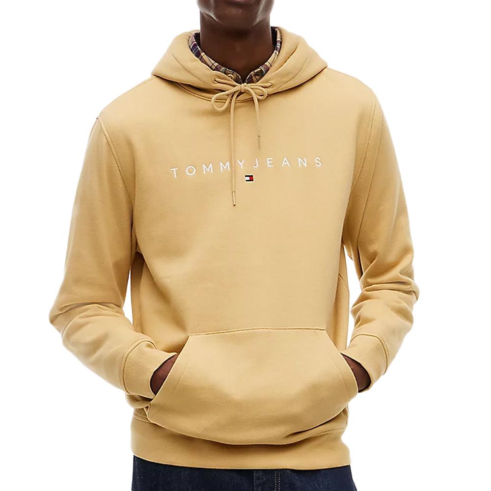 Men’s Sand-Coloured Tommy Hilfiger Washed Sweatshirt DM0DM20746 affordable