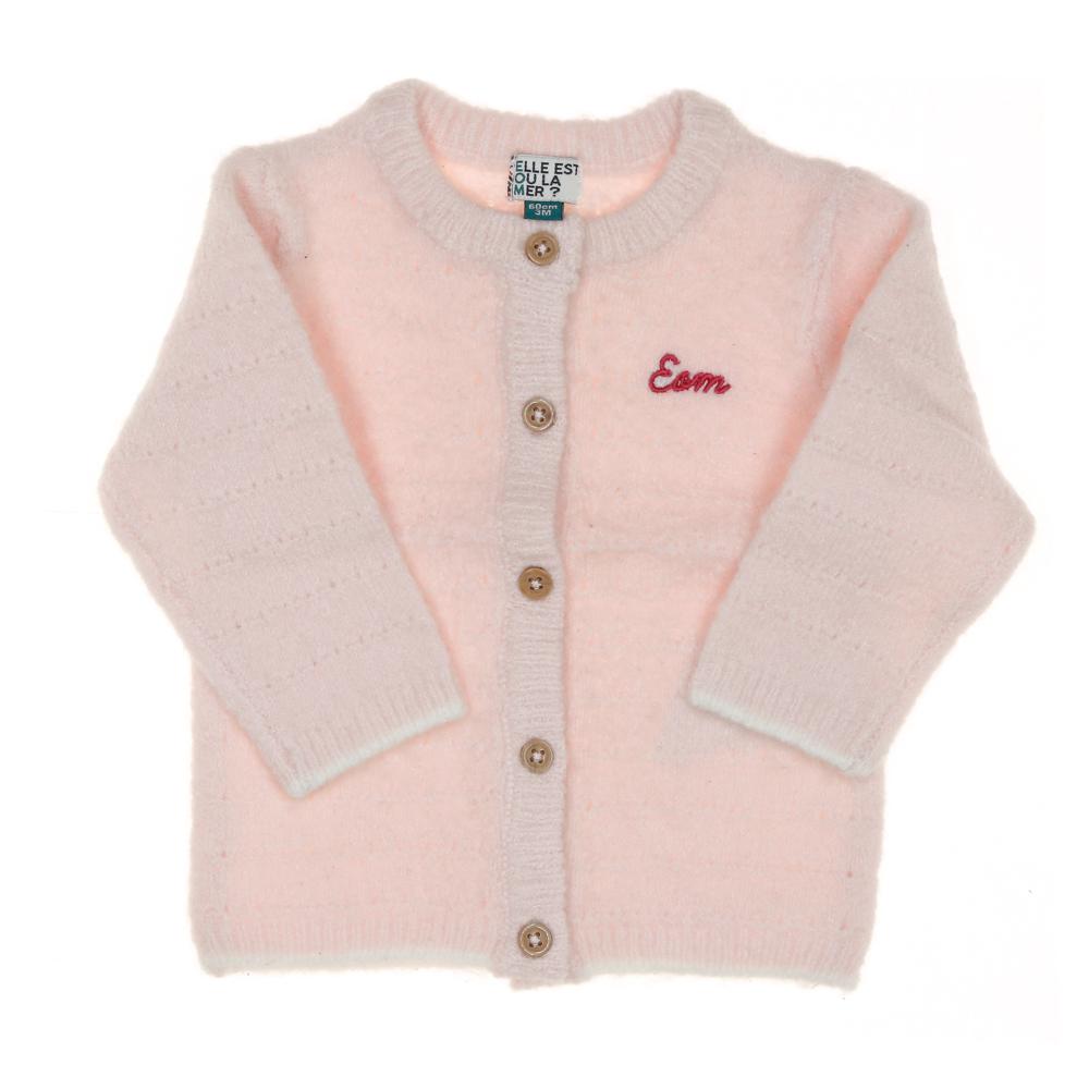 Pink Cardigan Girl EOM Chardi affordable