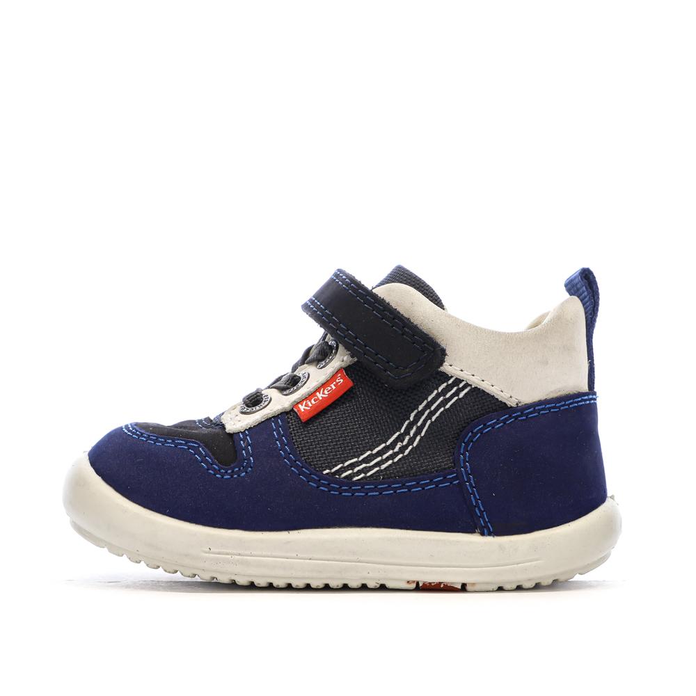 Baskets Hautes Marine Garçon Kickers Bottillon barato