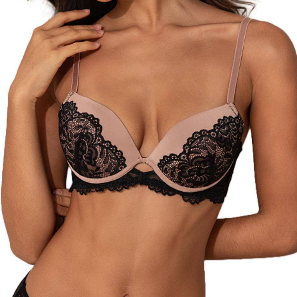 Damen-BH Schwarz/Rosa „Les Petites Bombes Echo“ günstig