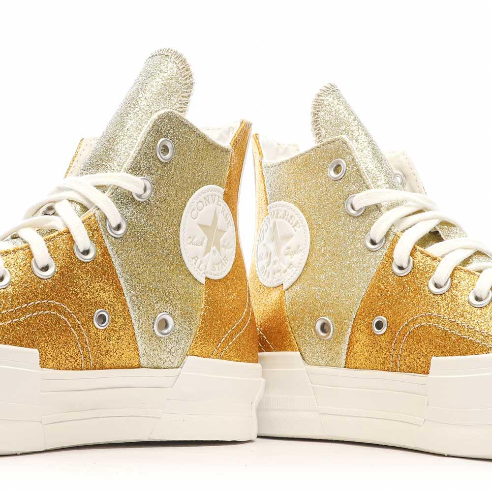 Converse Women's Gold Sneakers Chuck 70 Plus A08176C Photo of the Espace des Marques %store% store - view of %key%