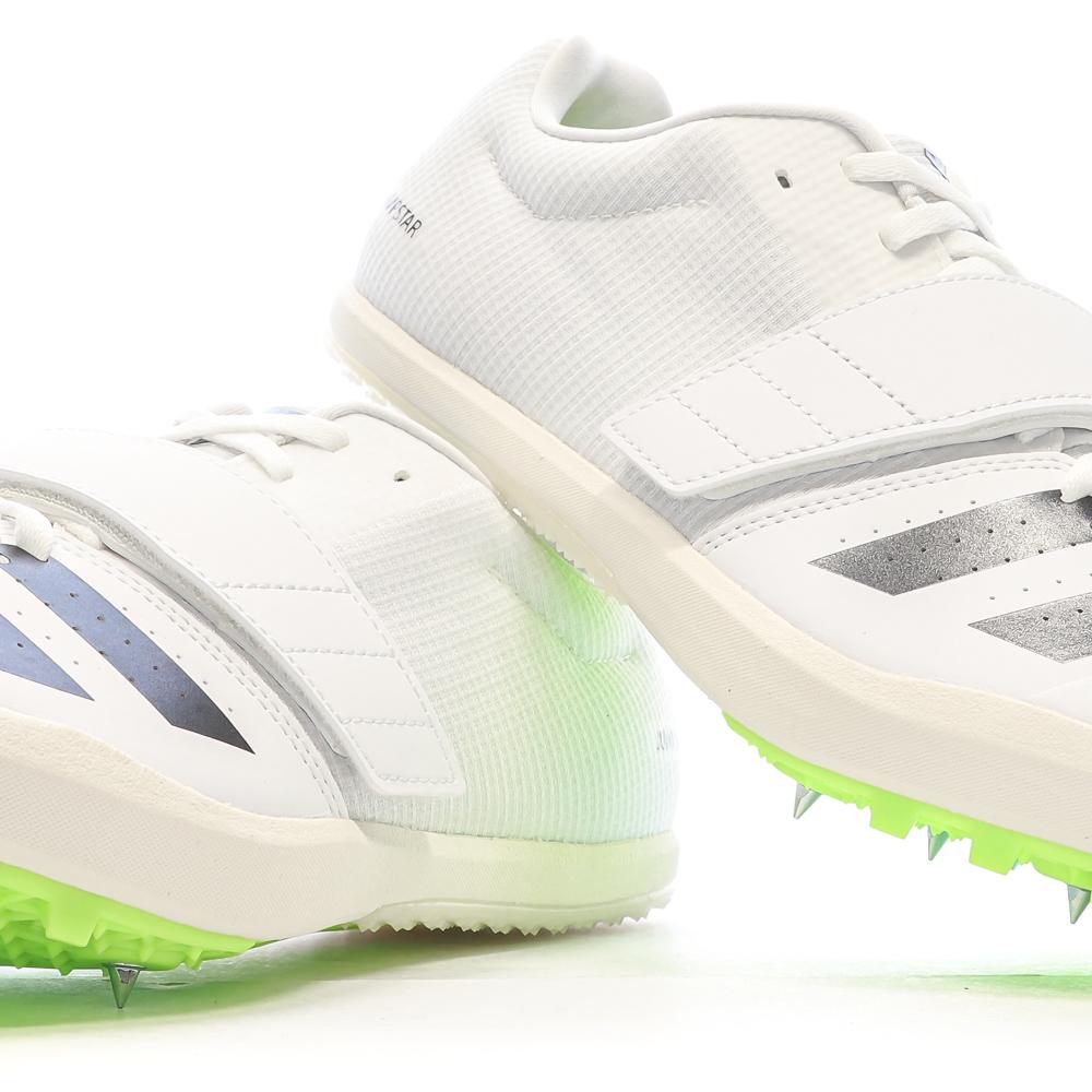 Adidas Jumpstar Men's White Track & Field Shoes Photo of the Espace des Marques %store% store - view of %key%