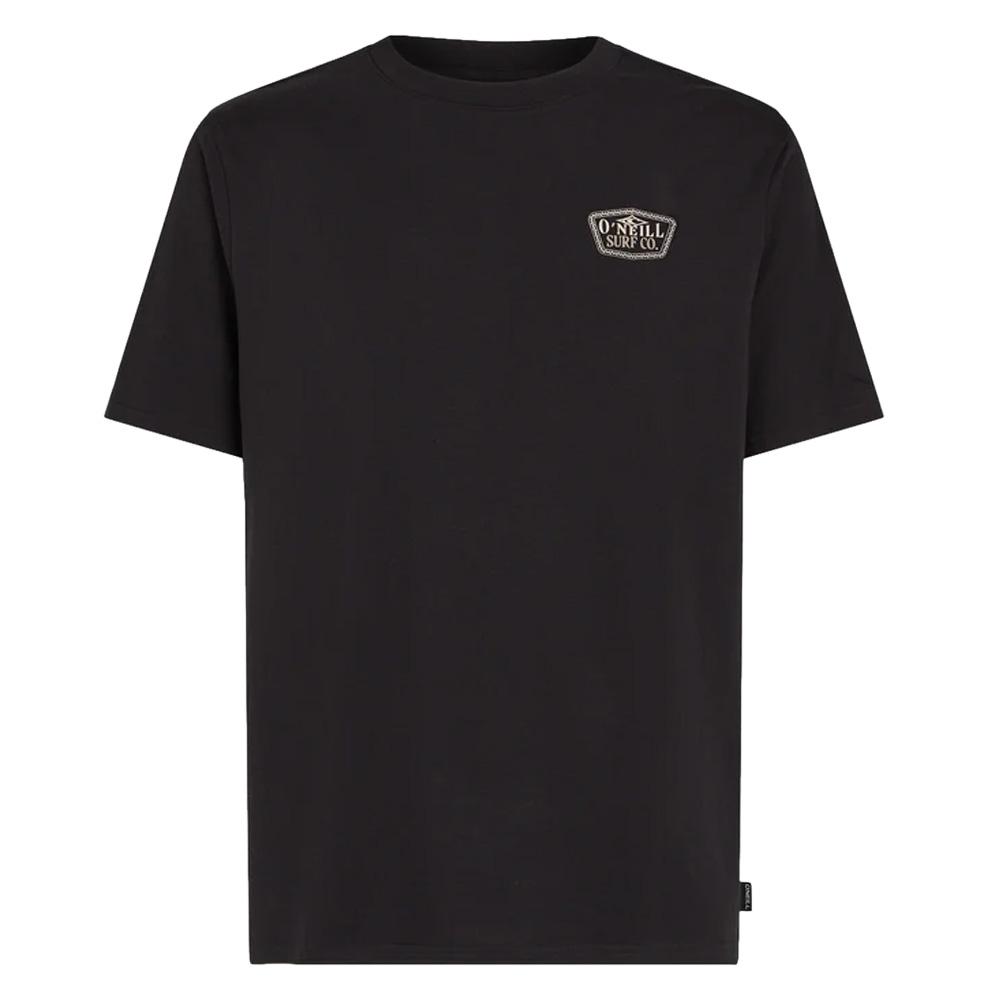 T-Shirt Noir Homme O'Neill Chest vue 2