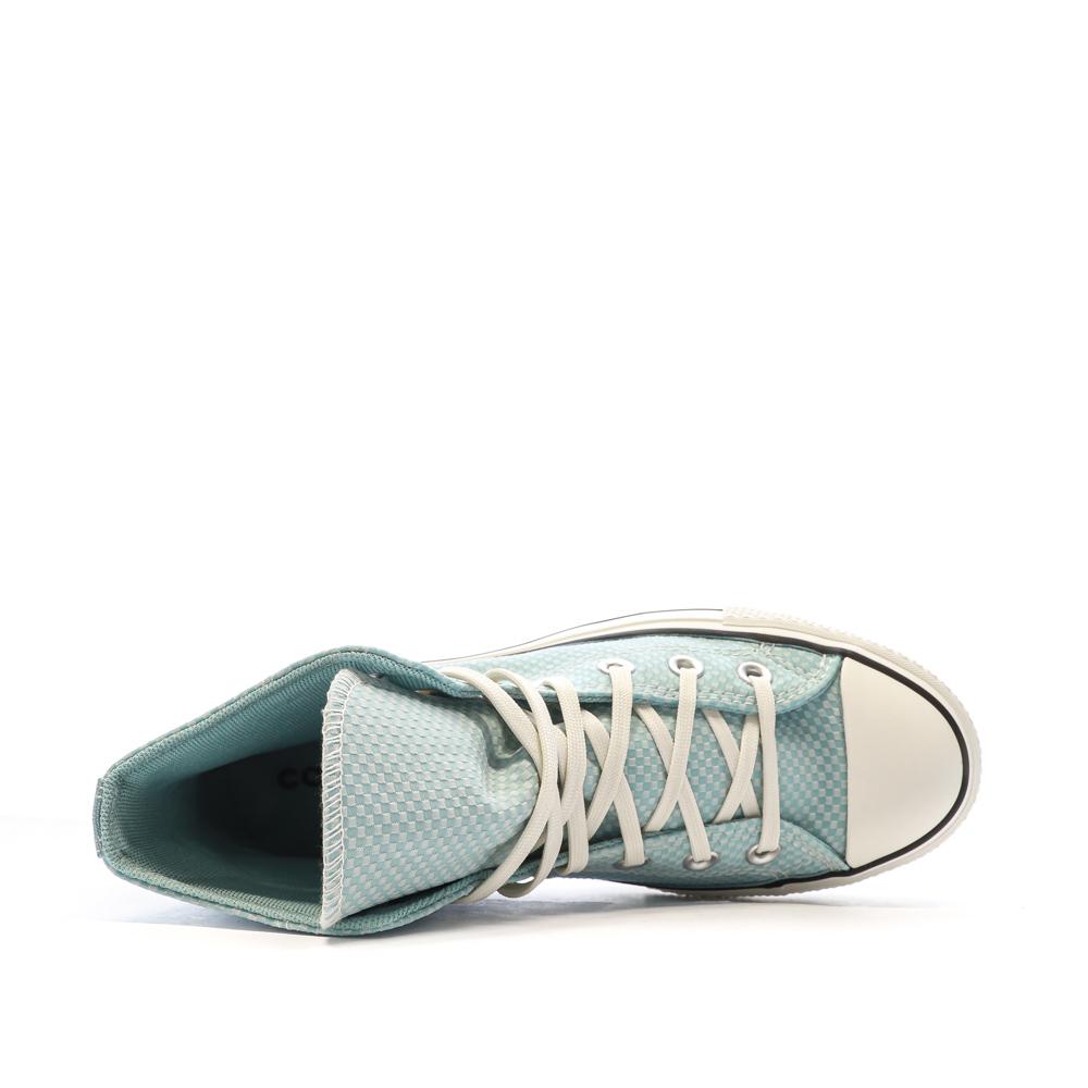 Turquoise Converse Women's Chuck Taylor All Star Lift Infinity Sneakers Photo of the Espace des Marques %store% store - view of %key%