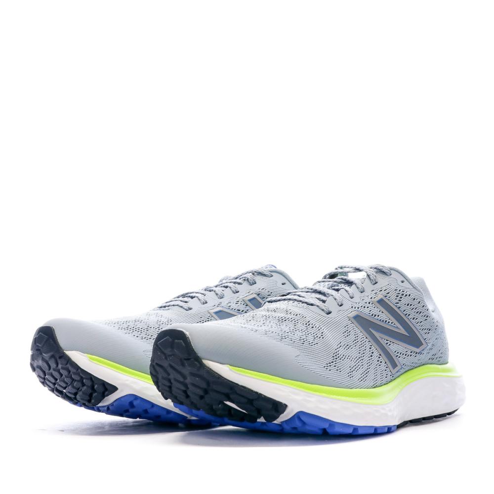 Chaussures de Running Grise Homme New Balance M680GG7 vue 6