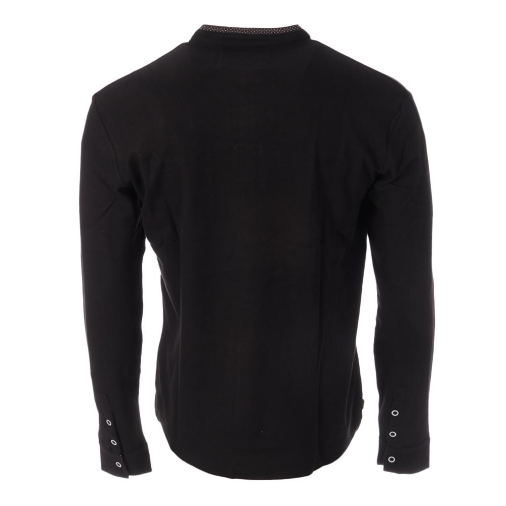 Polo negro de hombre RMS26 91360 ver 2