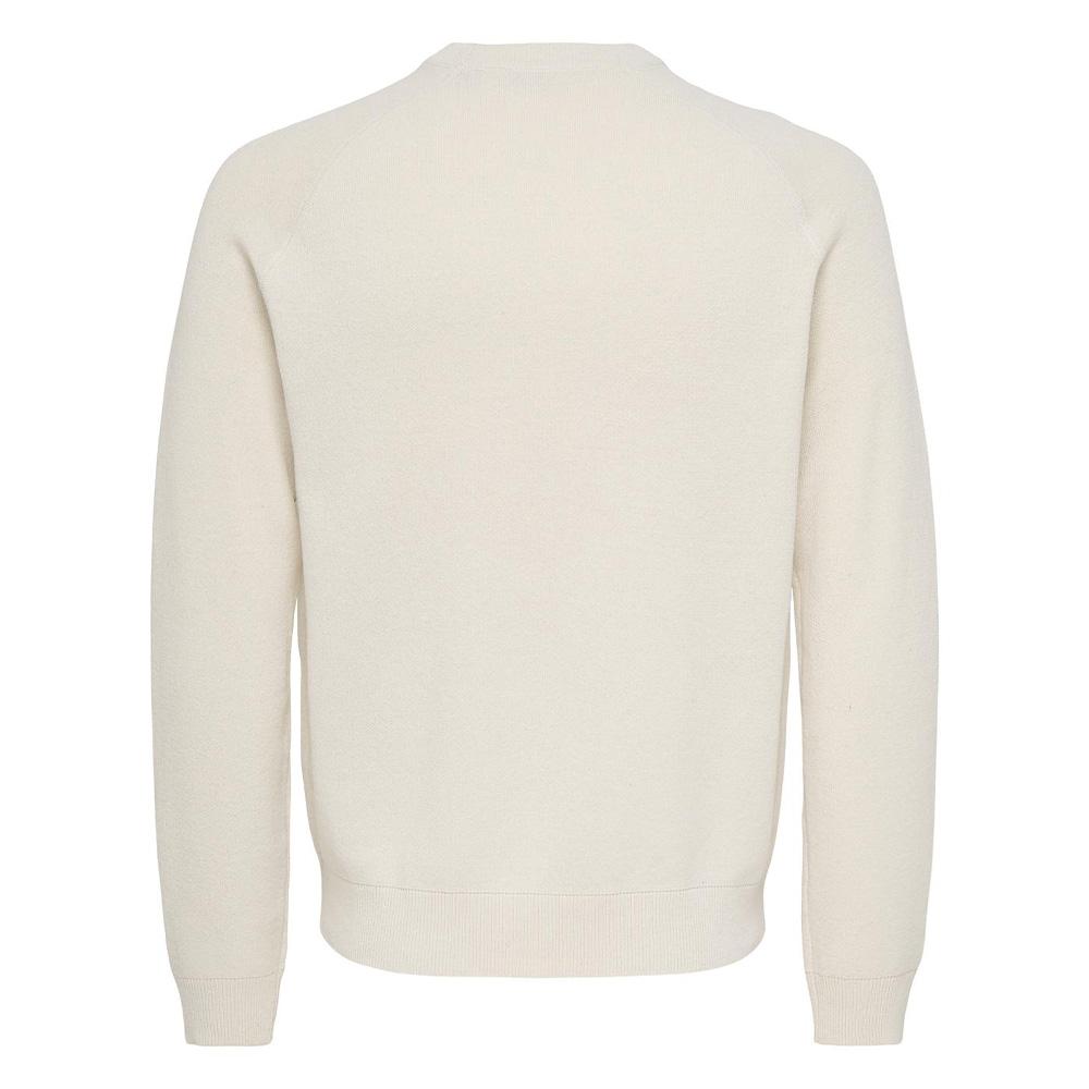Weißer Herrenpullover von Only & Sons 22040272 Ansicht 2