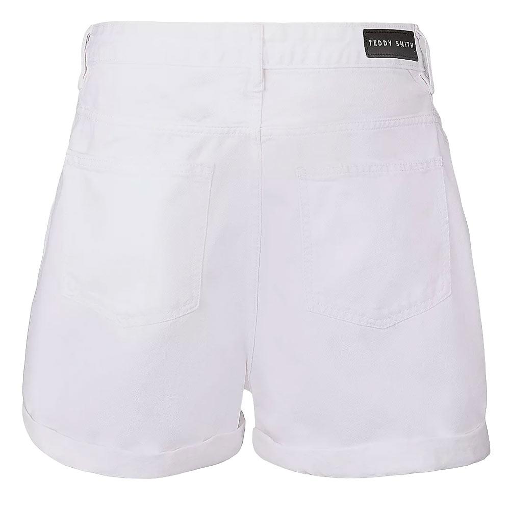 Shorts Weiß Damen Teddy Smith Lucy Ansicht 2
