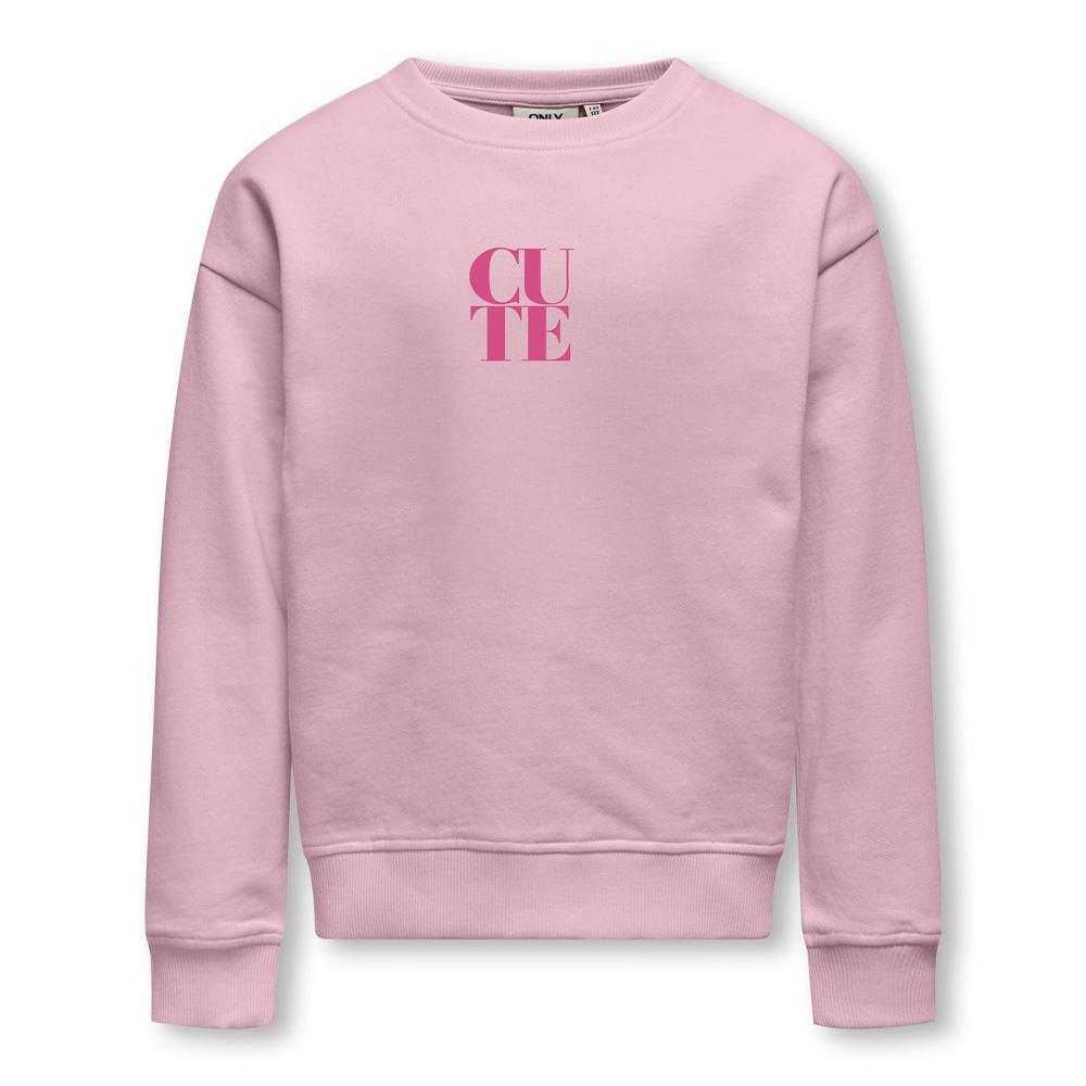 Sweat Rose Fille Kids Only Ditte pas cher