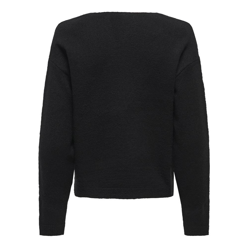 Schwarzer Damenpullover Only Veoni Ansicht 2