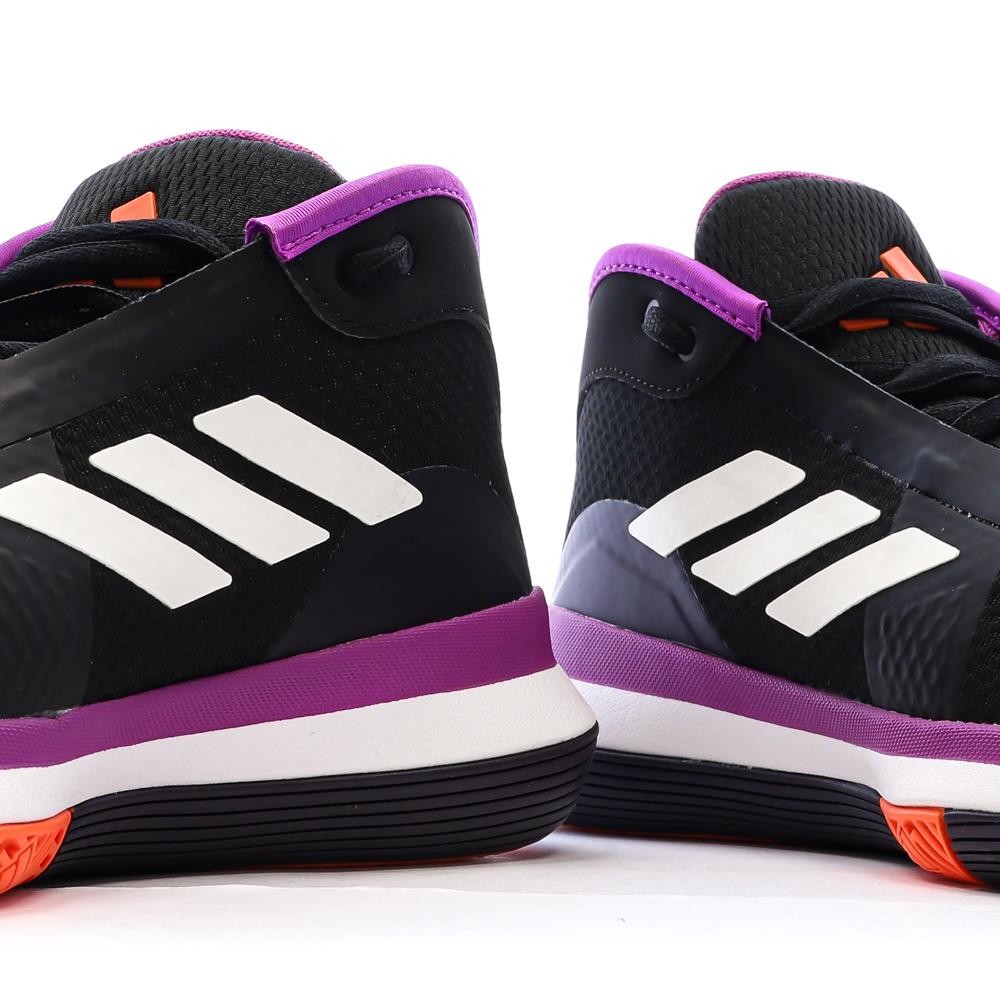 Zapatillas de baloncesto Adidas Bounce Negro/Morado, Hombre ver 7