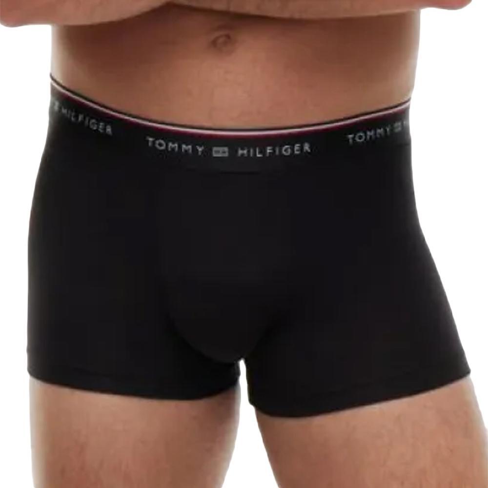 X5 Boxershorts Schwarz Herren Tommy Hilfiger Trunk Ansicht 2