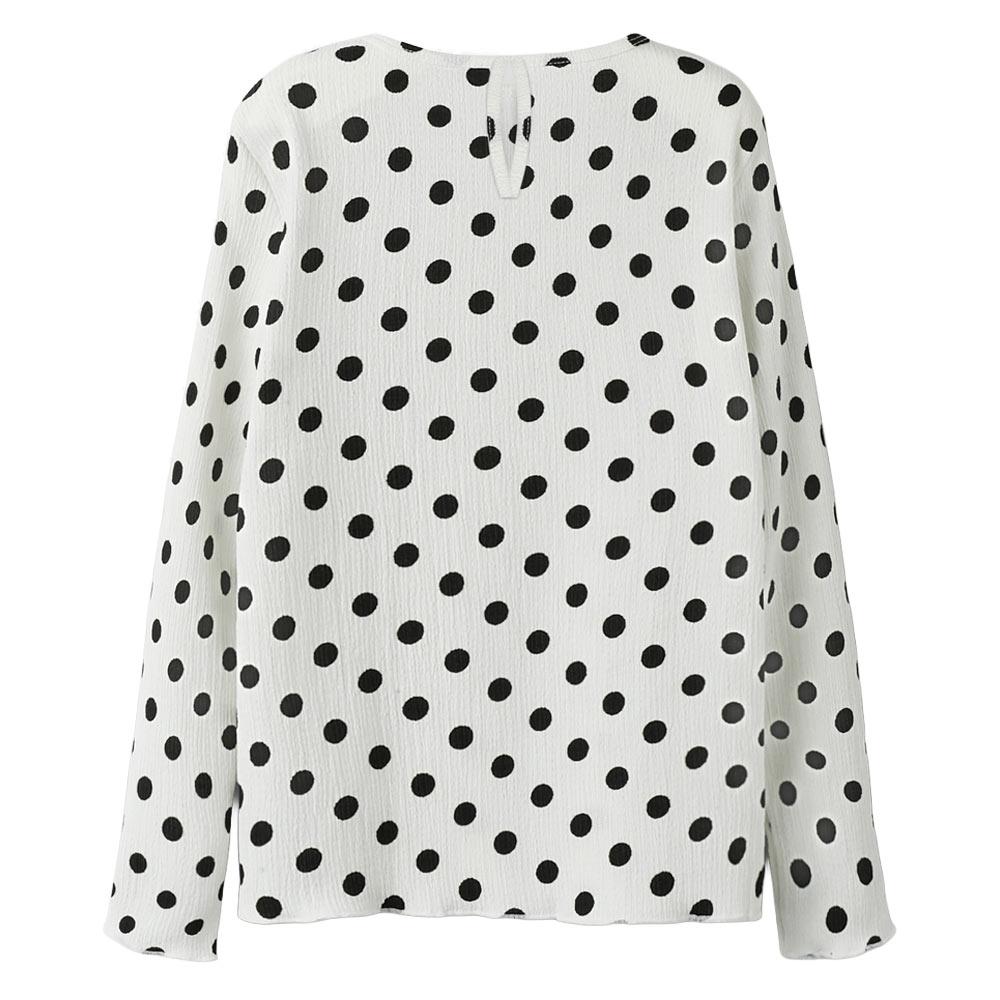 Blusa blanca/negra Name it Nkfsallie ver 2