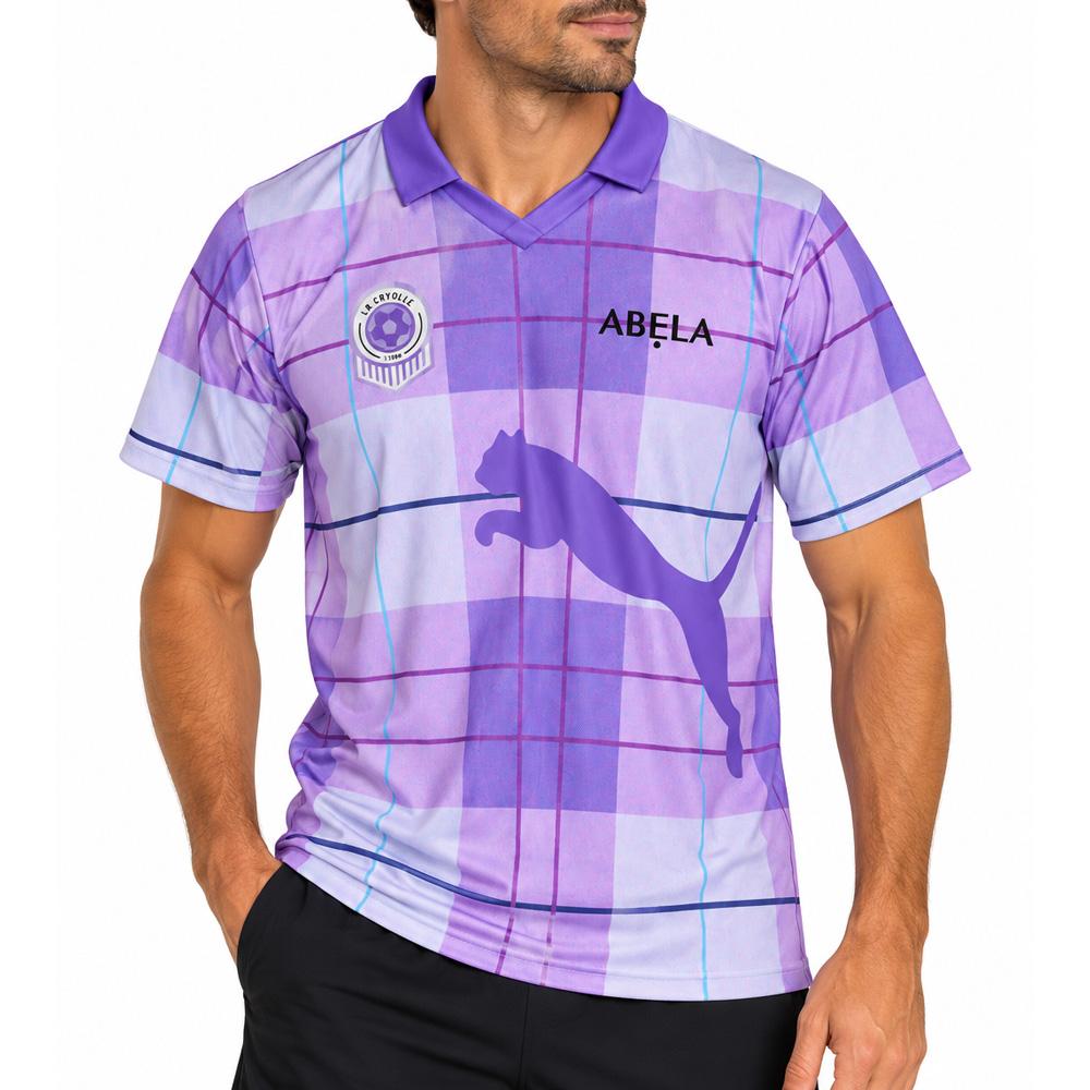 Camiseta de fútbol morada para hombre Puma Marscup La Cayolle barato