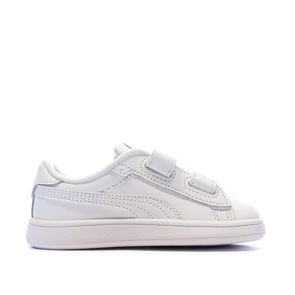 Puma Smash 3.0 White Baby Trainers Photo of the Espace des Marques %store% store - view of %key%