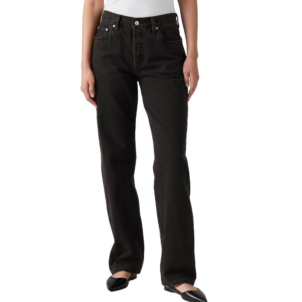 Jean 501 90s Noir foncé Femme Levi's A1959 pas cher