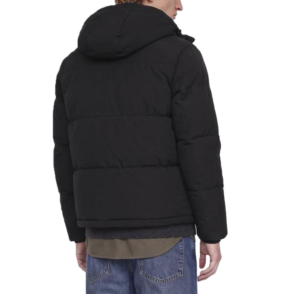 Schwarze Herren-Daunenjacke Jack & Jones Surfaces Ansicht 2