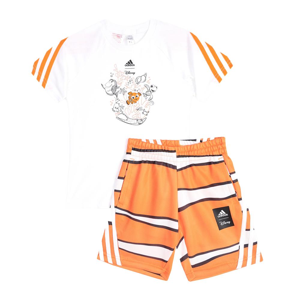 Adidas Lk Nemo White/Orange Boy's Outfit affordable