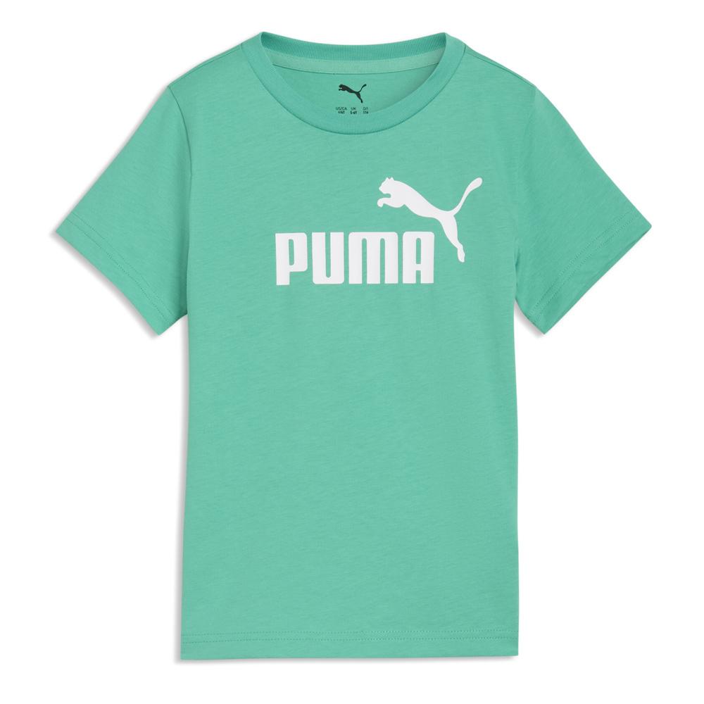 Grünes Puma-T-Shirt für Jungen, Art.-Nr. 1, Logo günstig