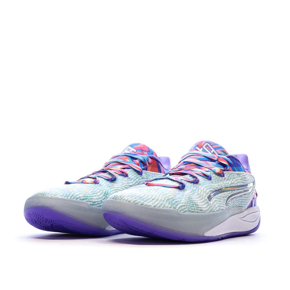 Puma Basketball Shoes White/Blue For Men Stewie Photo of the Espace des Marques %store% store - view of %key%