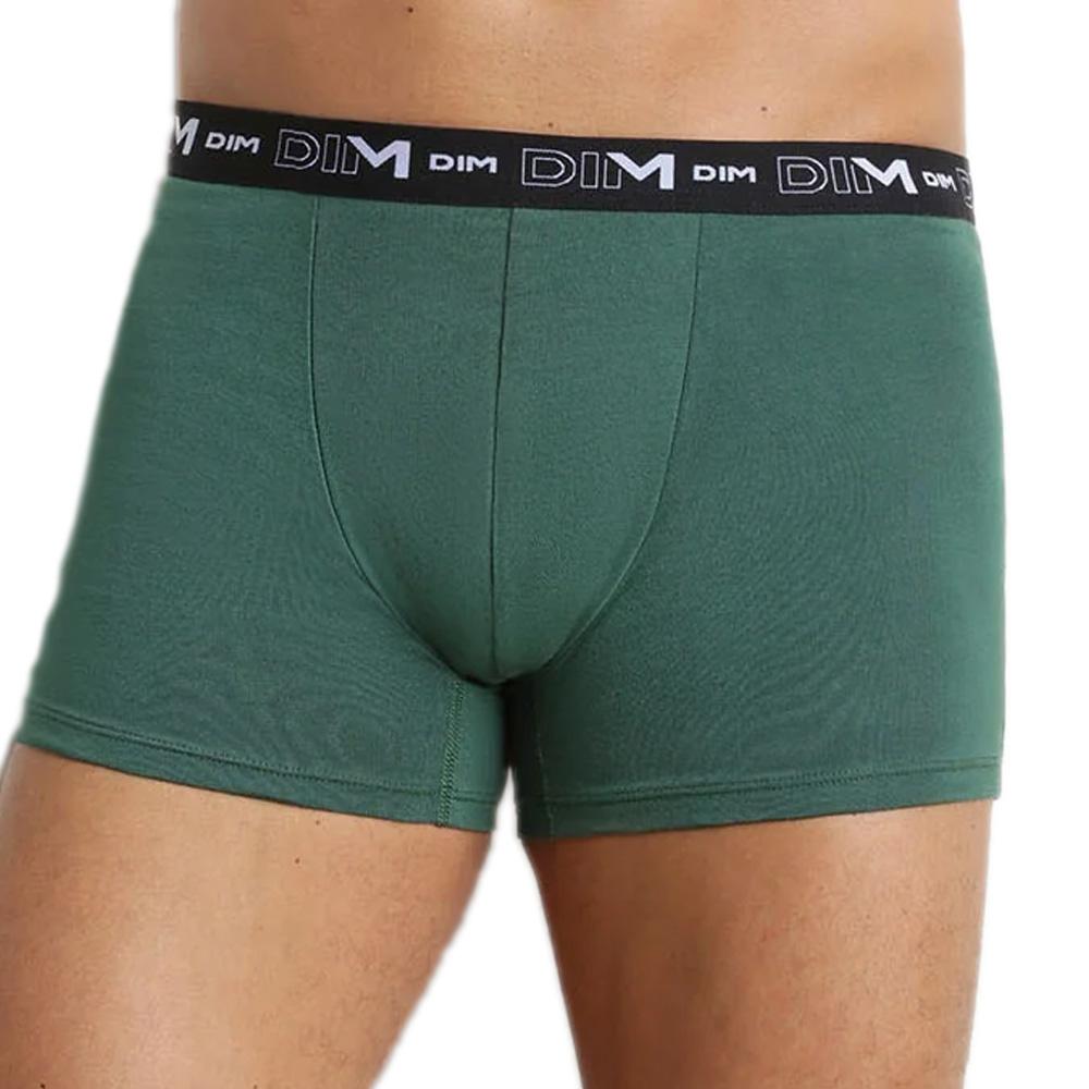 Boxers Noir Dim Homme Coton Stretch X3 vue 2