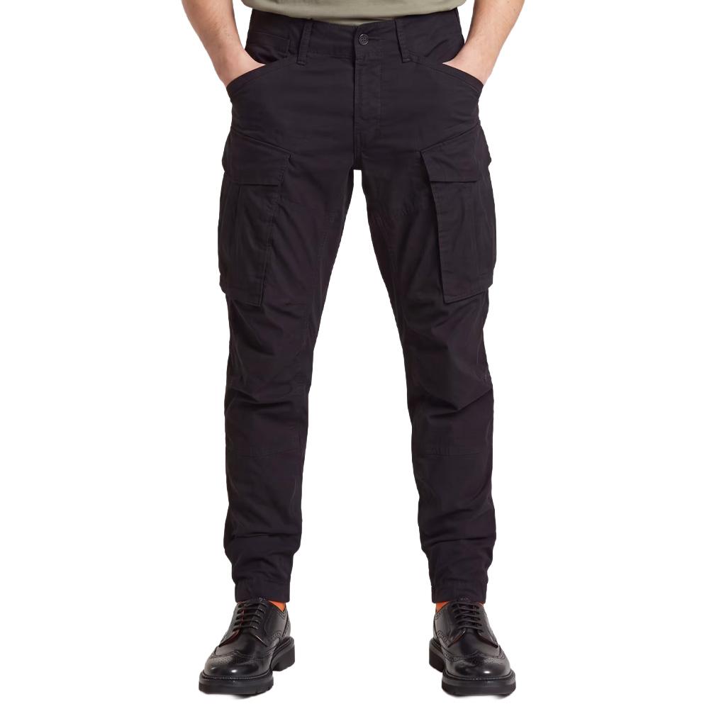 Schwarze, locker sitzende Cargo-Hose für Herren von G-Star RAW, Regular Tapered günstig