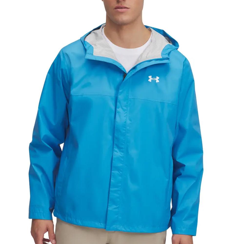 Under Armour Cloudstrike Men's Blue Rain Jacket affordable