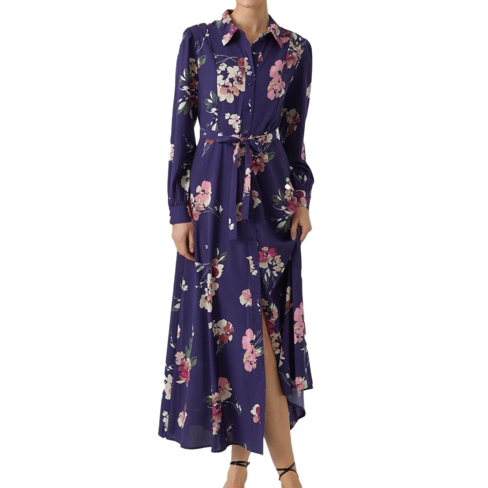Vestido estampado marino de mujer Vero Moda Shilah Naja barato