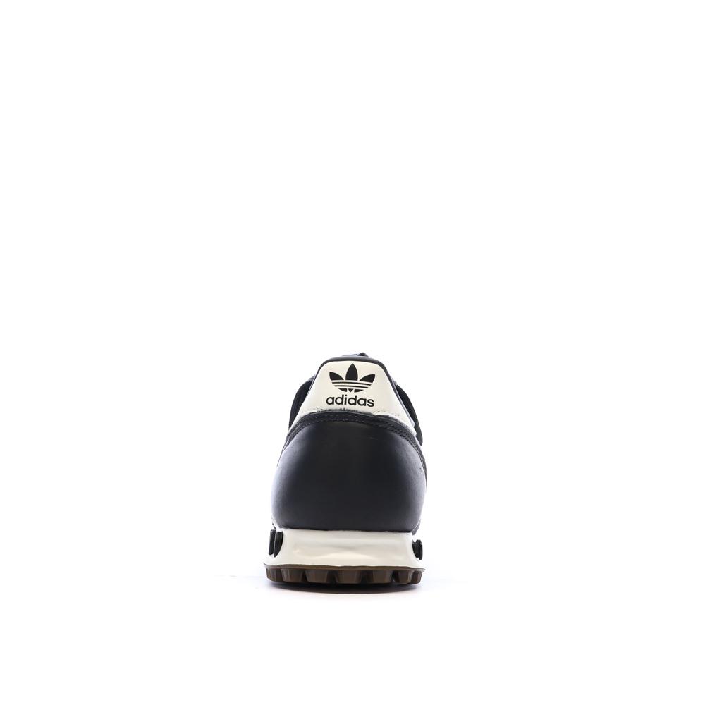 Baskets Grises Foncées Homme Adidas La Trainer vue 3