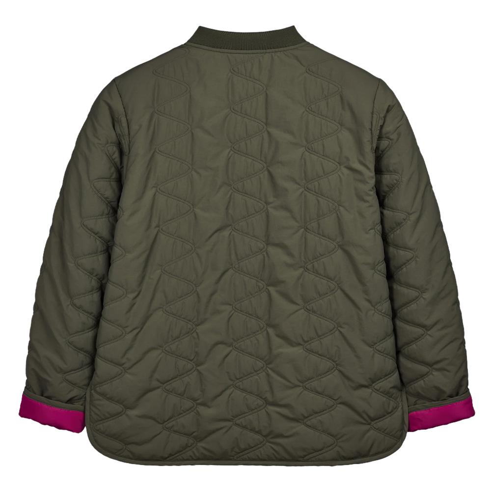Veste matelassée Kaki Femme Teddy Smith Bezra vue 2